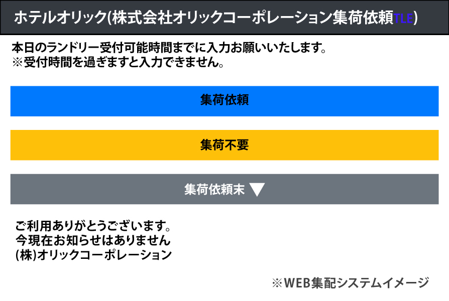 WEB集配システムイメージ