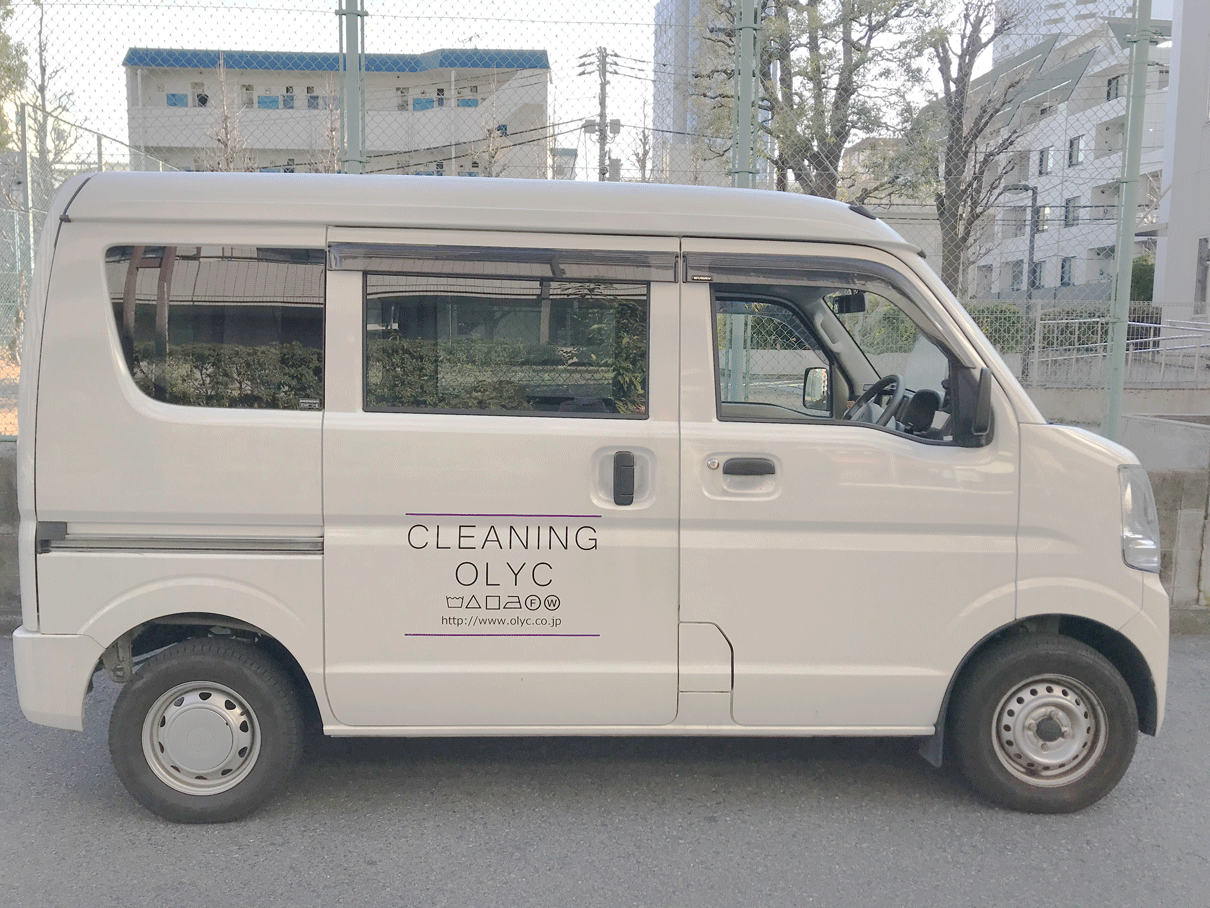 東京都内当日配達対応の自社配送車